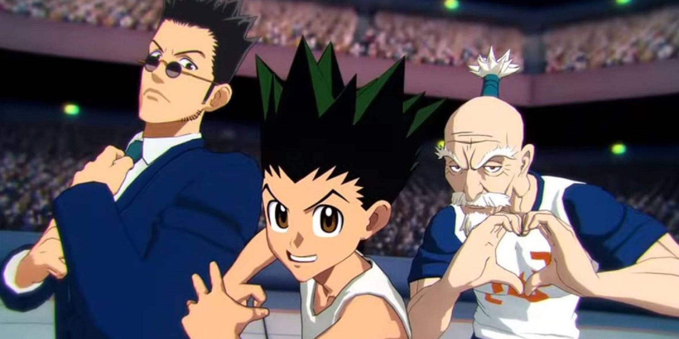 Gon, Leorio, Netero from Hunter x Hunter: Nen x Impact