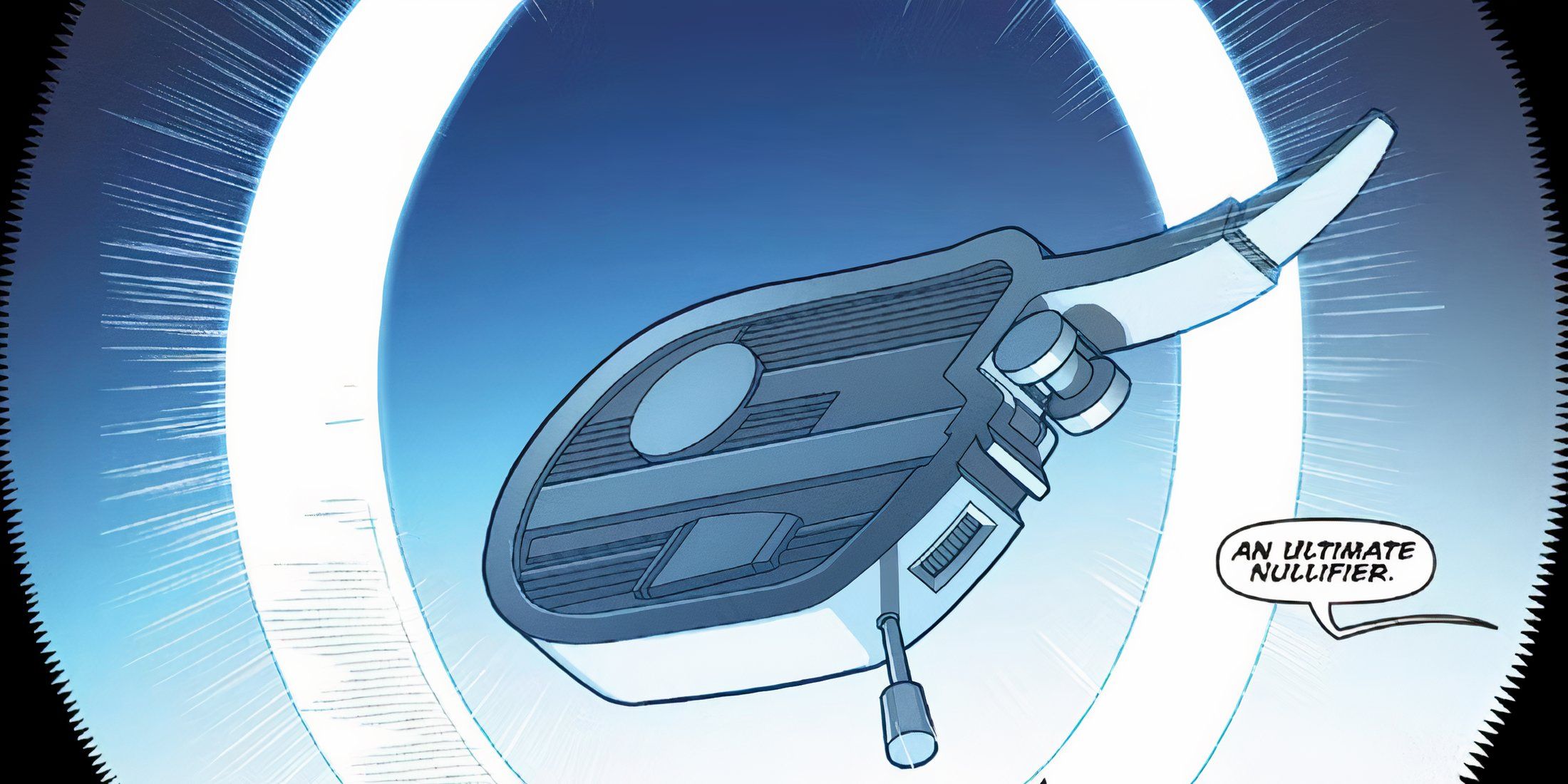 A picture of The Ultimate Nullifier in The Fantastic Four