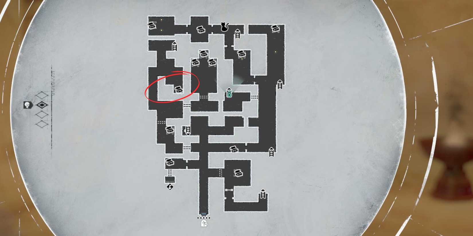 7th chest Abandoned Tomb Metaphor ReFantazio