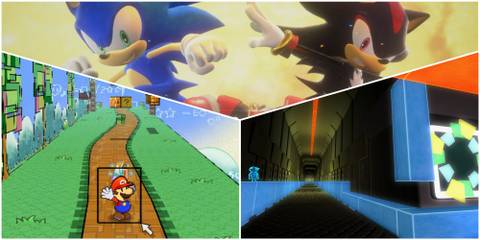 Games With 2D and 3D Platforming- Sonic X Shadow Generations Super Paper Mario Perspective