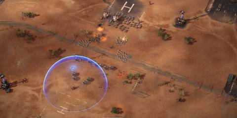 A battle in Mechabellum