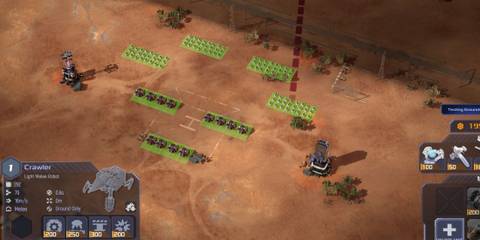 A formation of Crawlers in Mechabellum