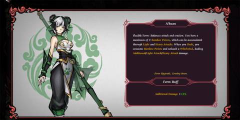 A'kuan, forms in realm of ink