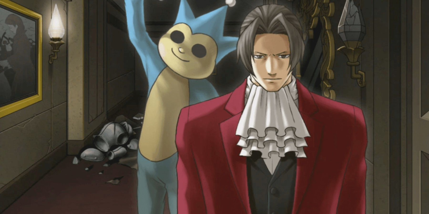 Ace Attorney Investigations- Edgeworth and Blue Badger