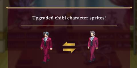 Ace Attorney Investigations collection two art styles