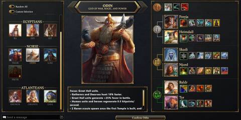 Age of Mythology Pantheons Norse Odin