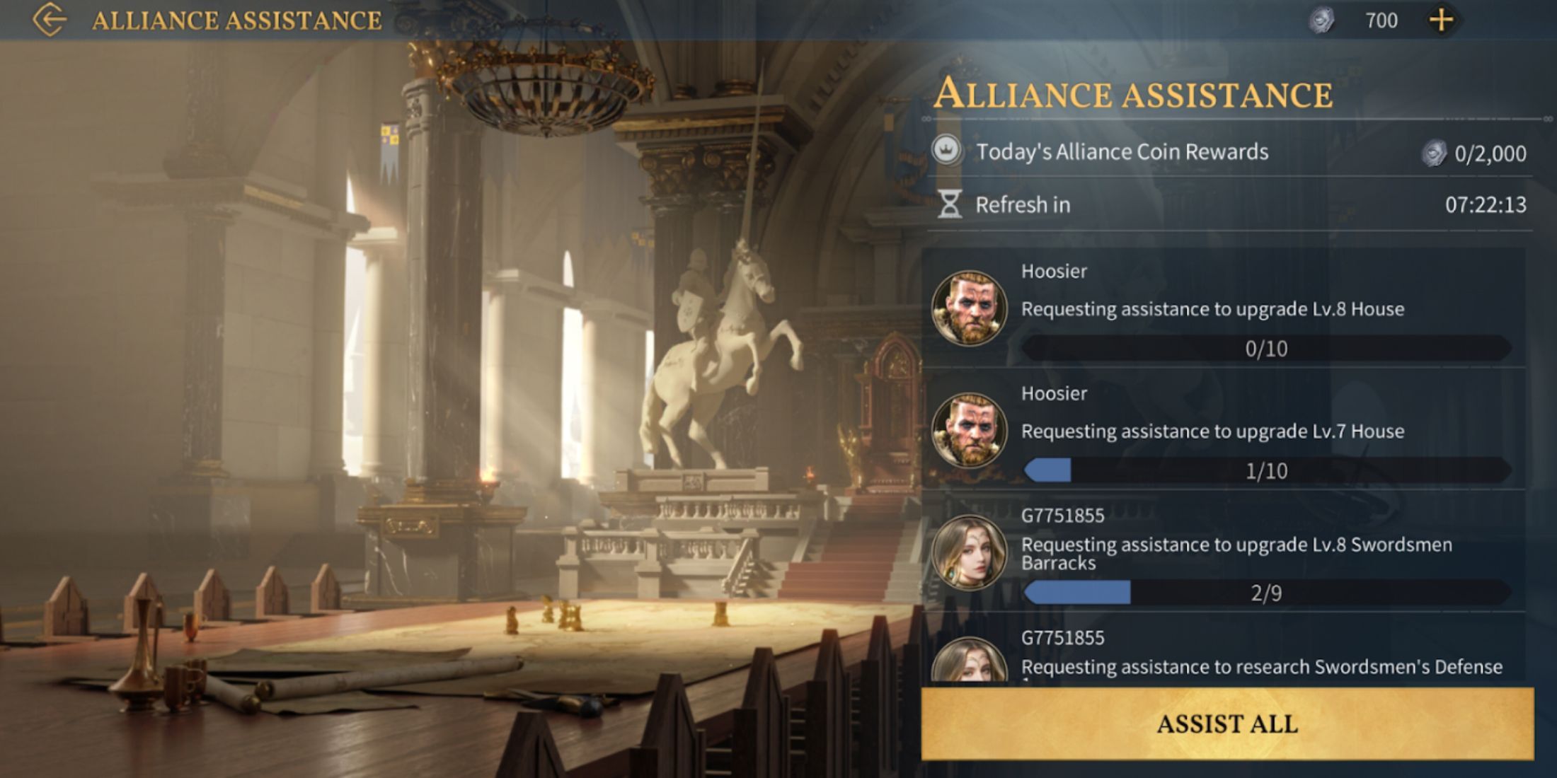 Alliance in Age of Empires Mobile