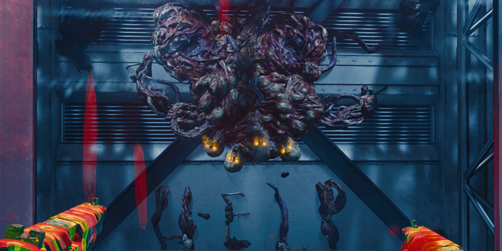 amalgam on the elevator wall