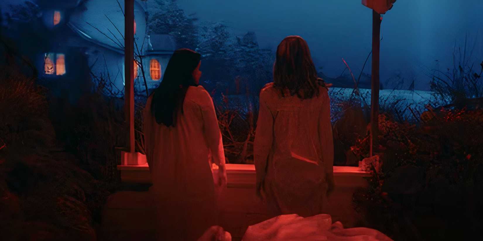 Two girls in American Horror Stories "The Thing Under the Bed"