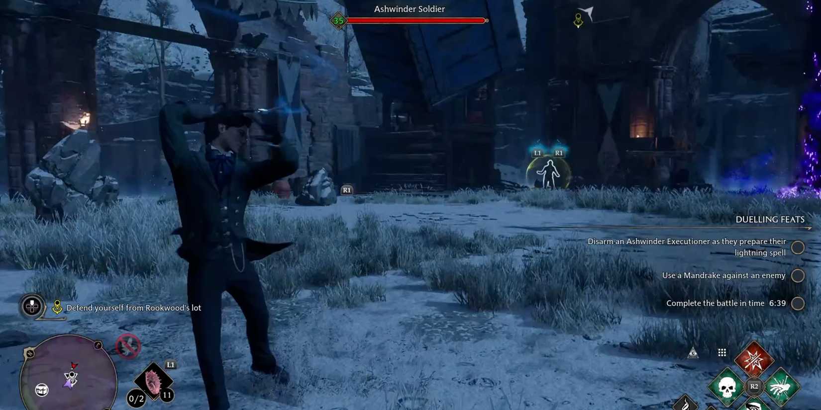 Ancient Magic Throw in Hogwarts Legacy (2)