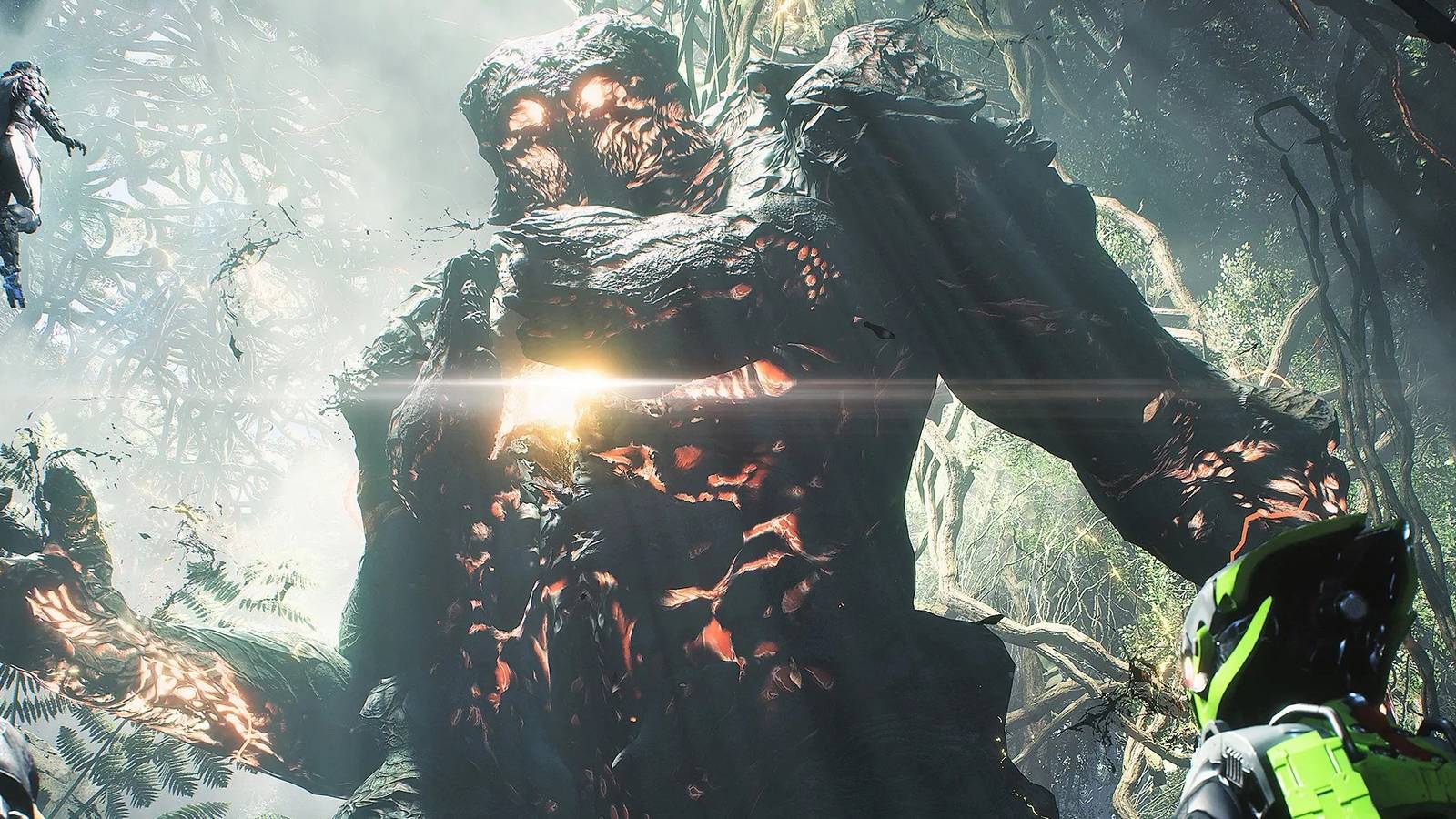 Anthem Gameplay Titan Fight