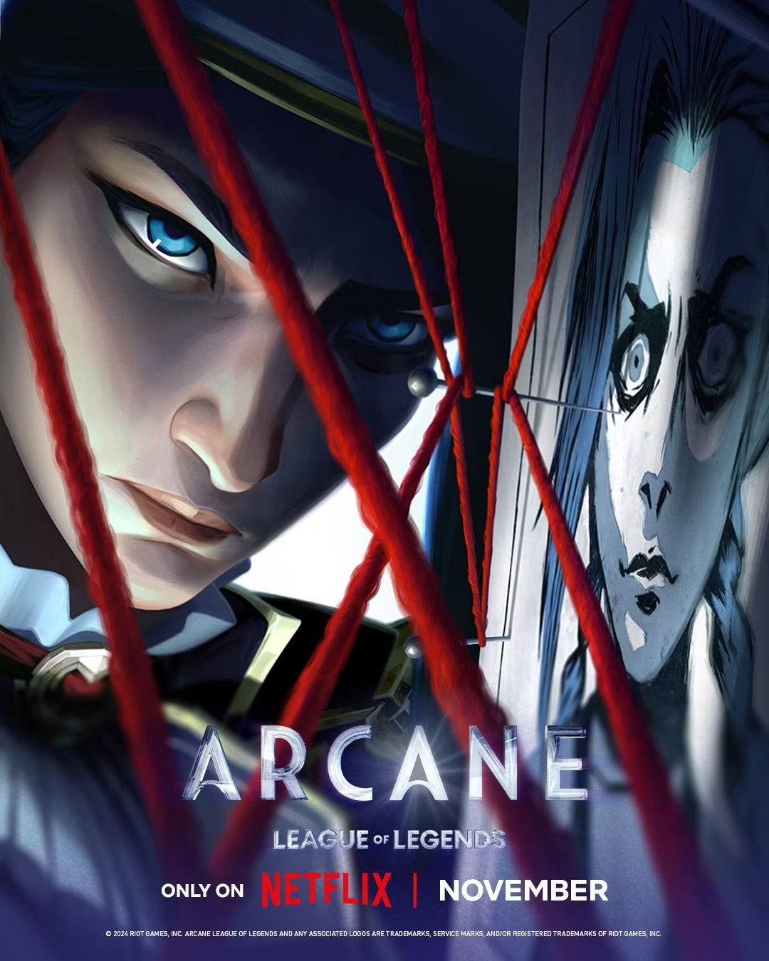 Caitlyn Kirramman in Arcane Season 2 poster