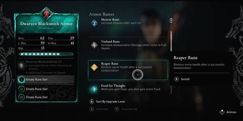 Assassin's Creed Valhalla Reaper Rune