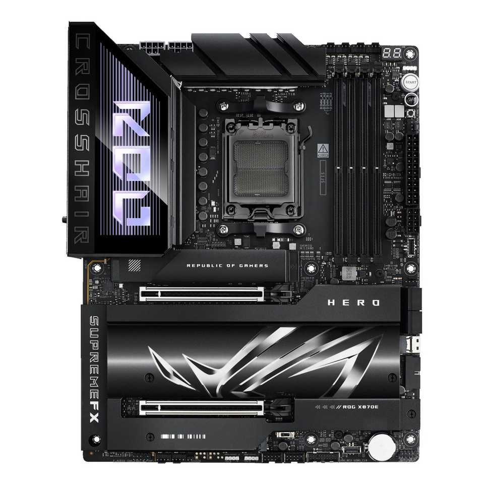 Asus Rog Hero 9 The Best Motherboards To Pair With The AMD Ryzen 9 9950X