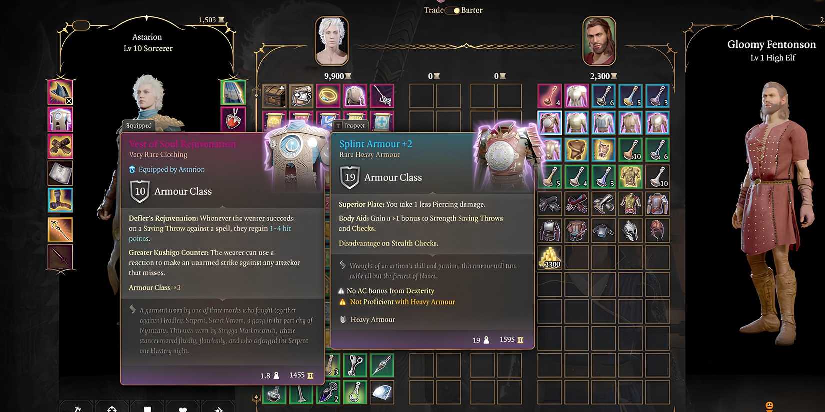 Baldur's Gate 3 - Splint Armor +2