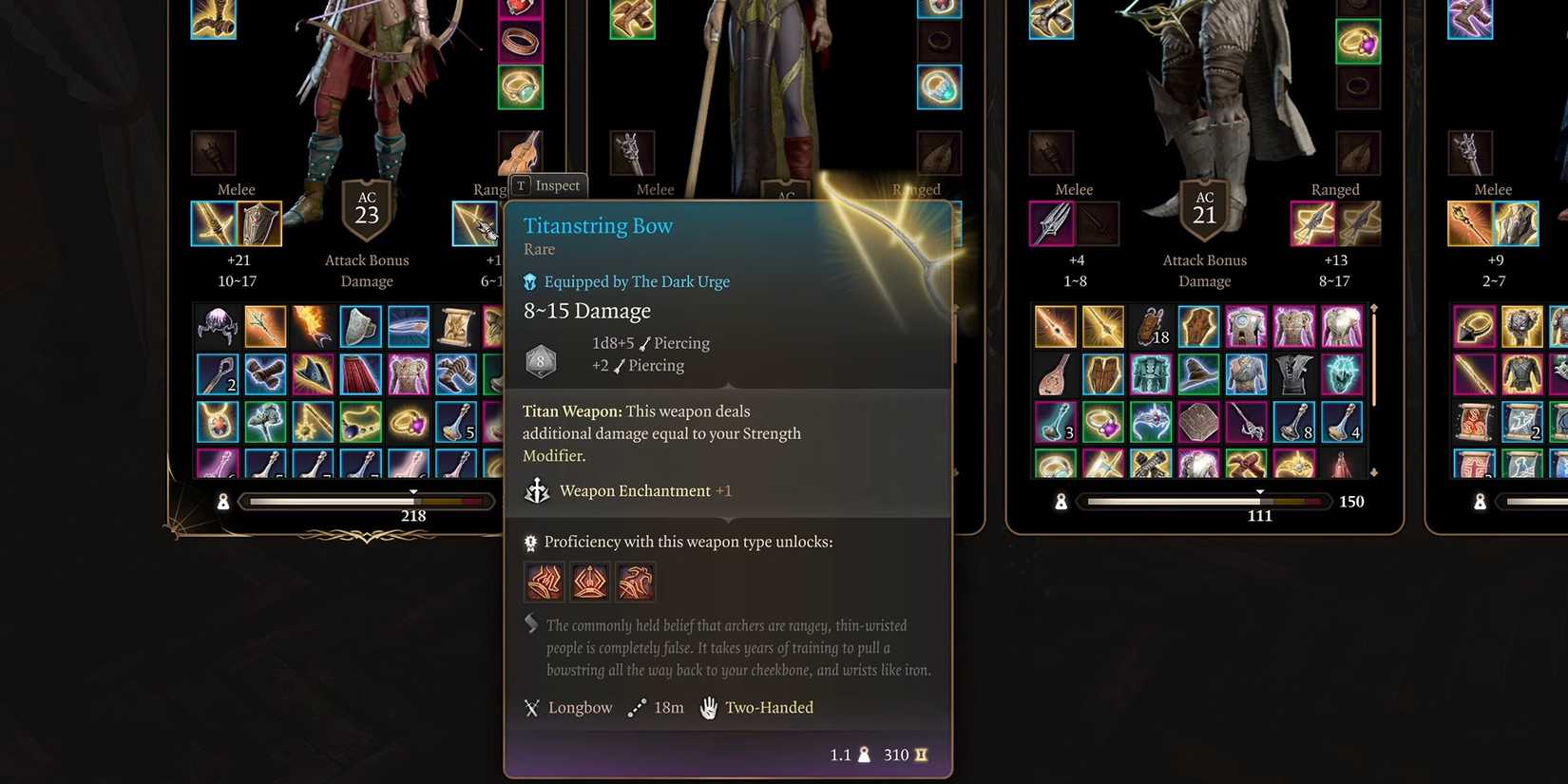 Baldur's Gate 3 - Titanstring Bow