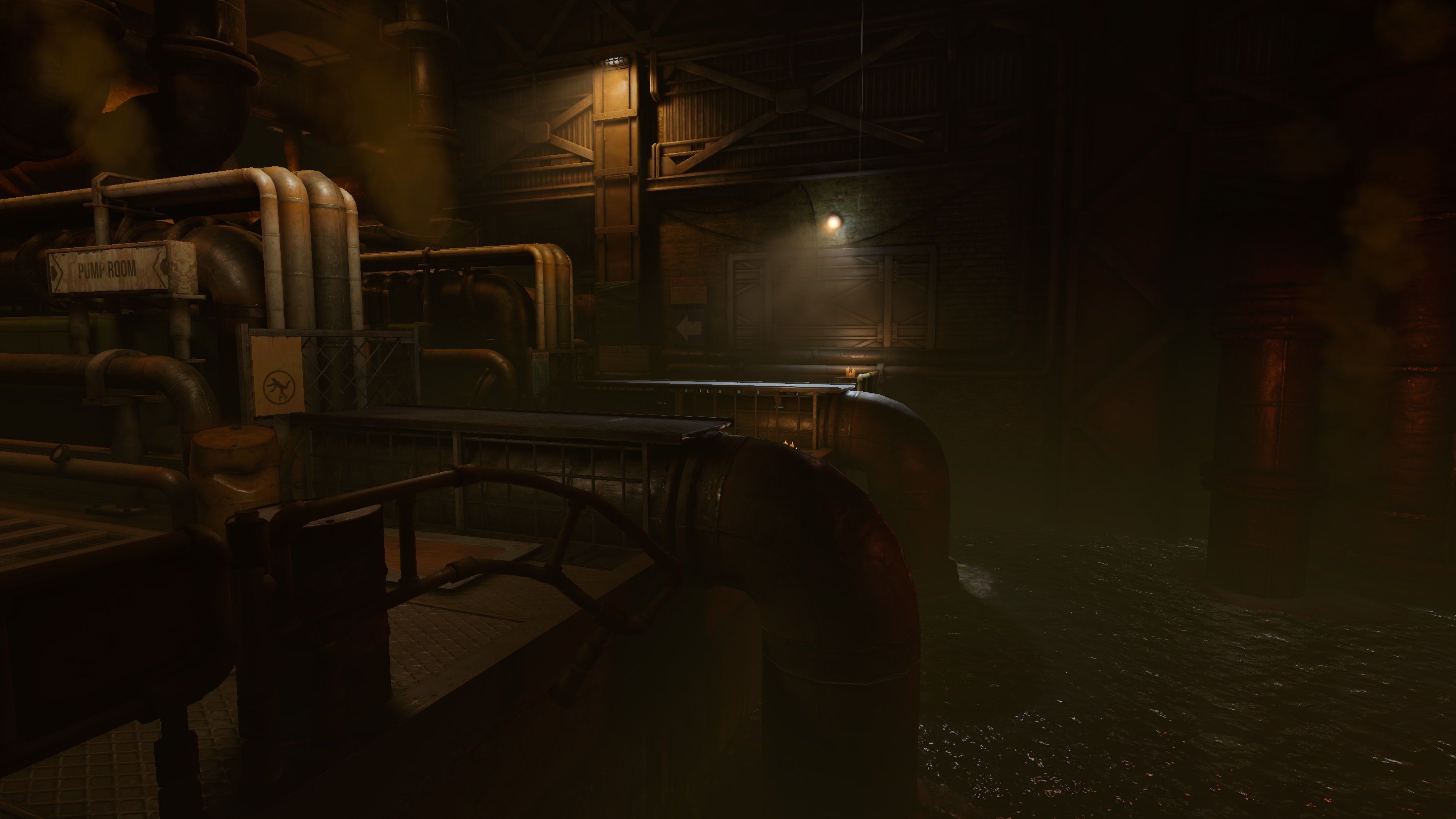 batman arkham shadow pump room