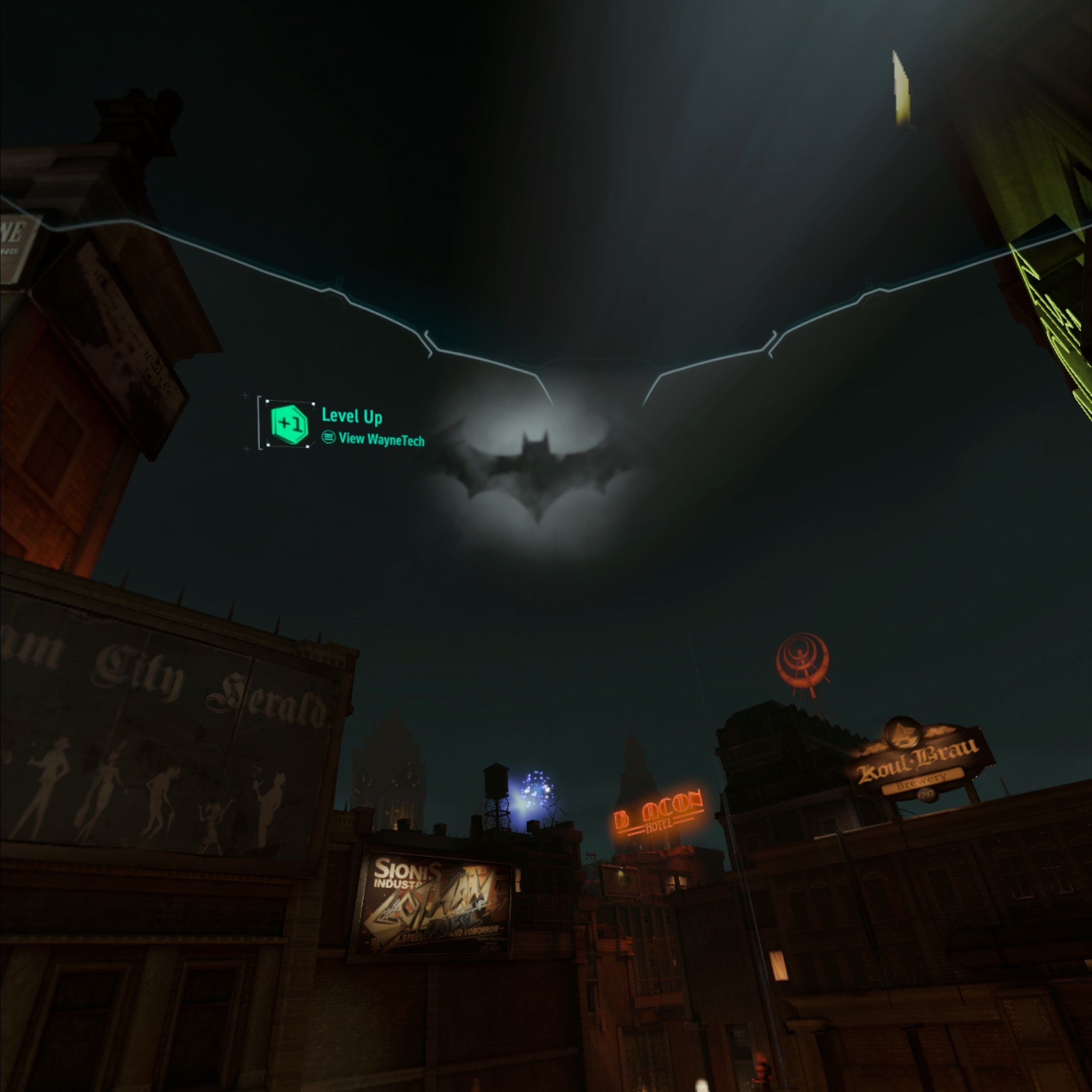 batman arkham shadow rooftops