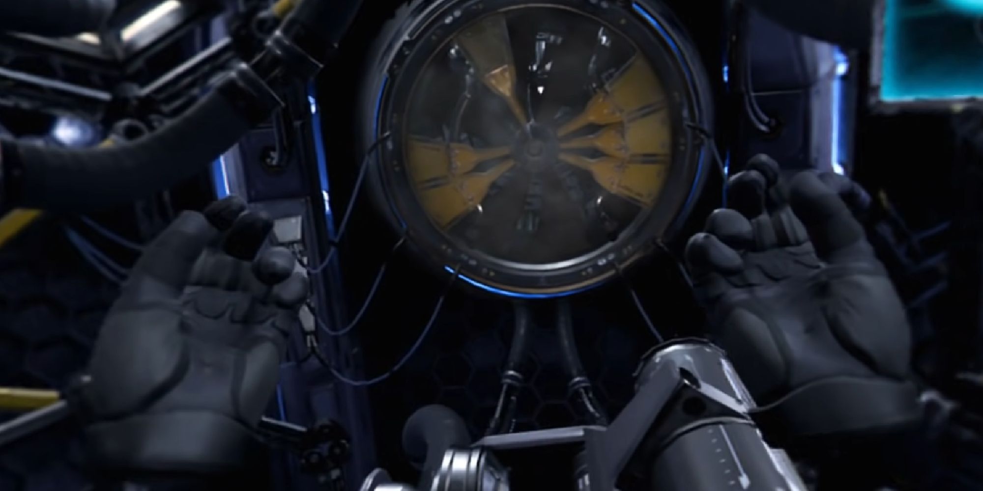 Batman inside the Batcave in Batman: Arkham VR