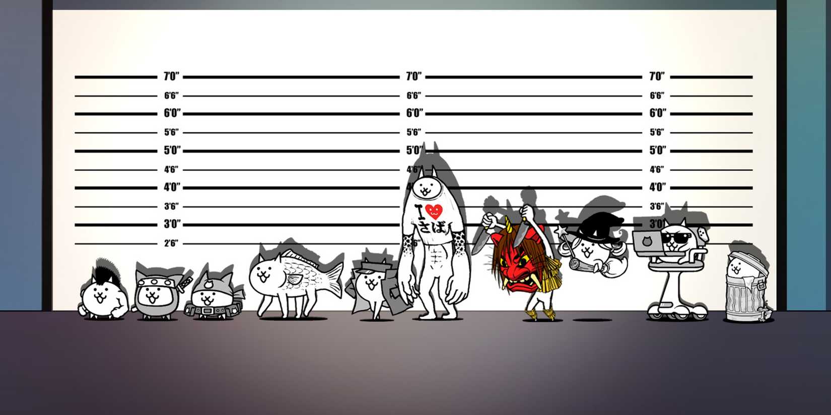 Battle Cats Suspect Lineup