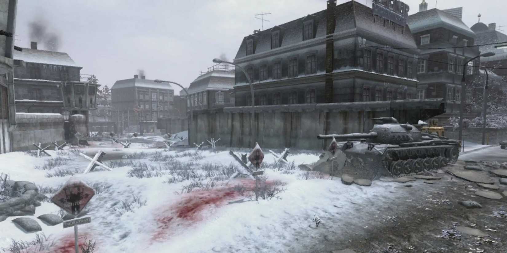 Berlin Wall map in Black Ops 1