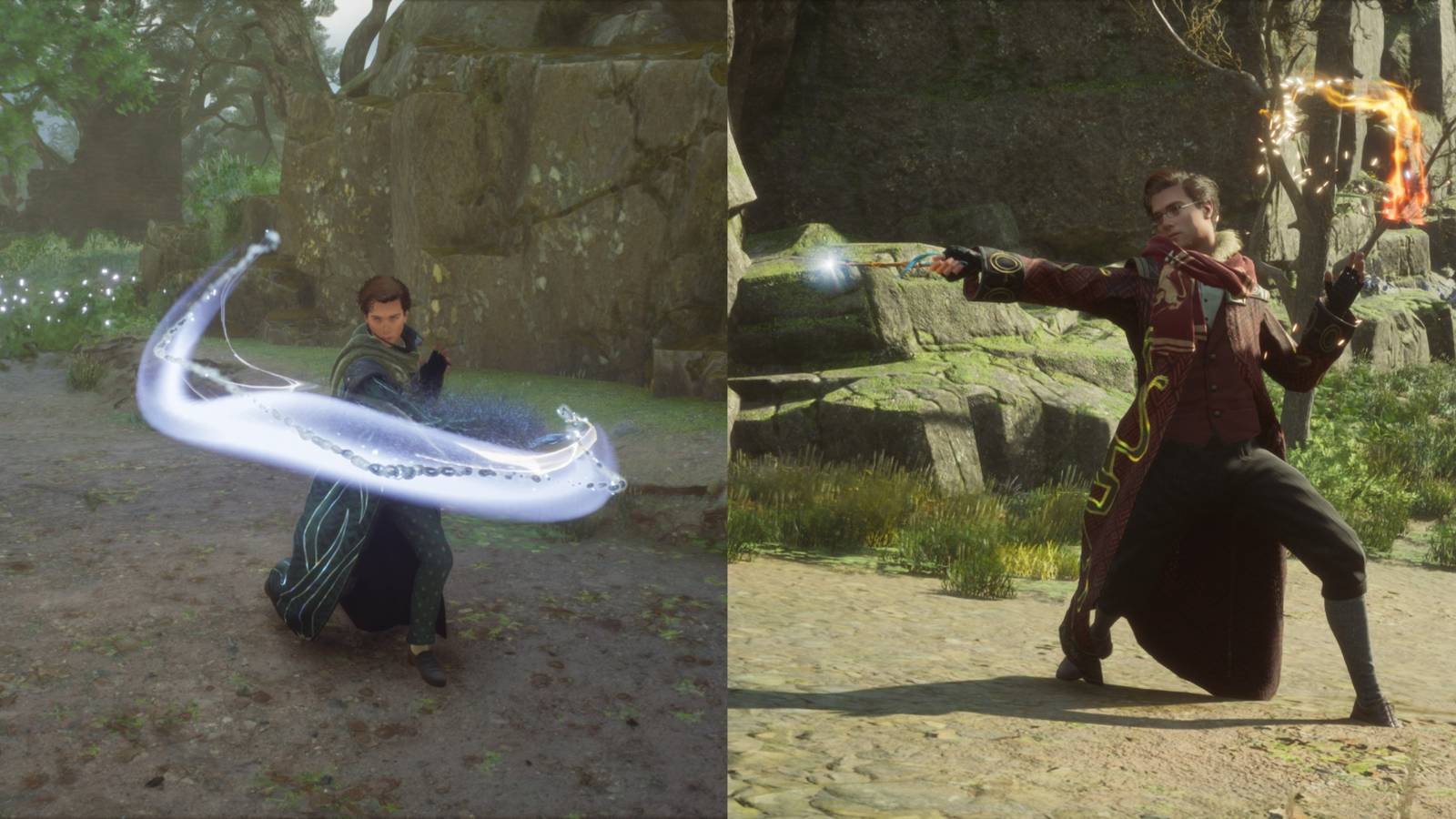 best damage spell in Hogwarts Legacy