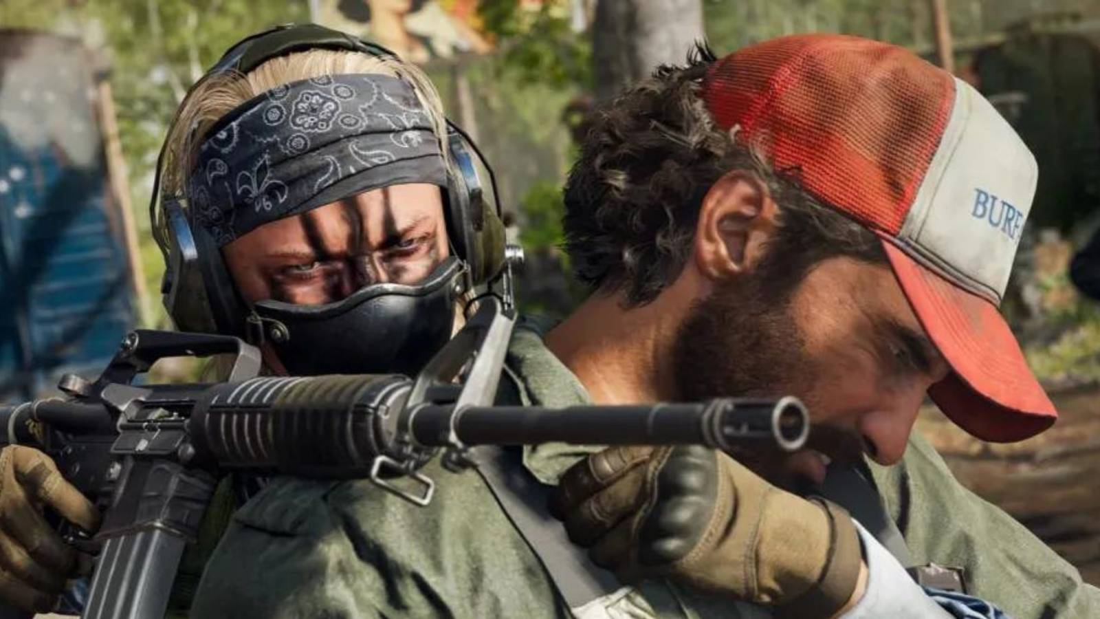 Call of Duty Black Ops 6 Operator strangles an enemy