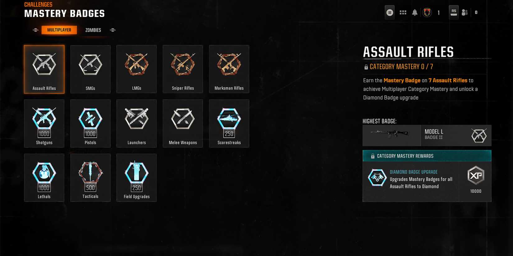 black-ops-6-mastery-badges-challenges-menu