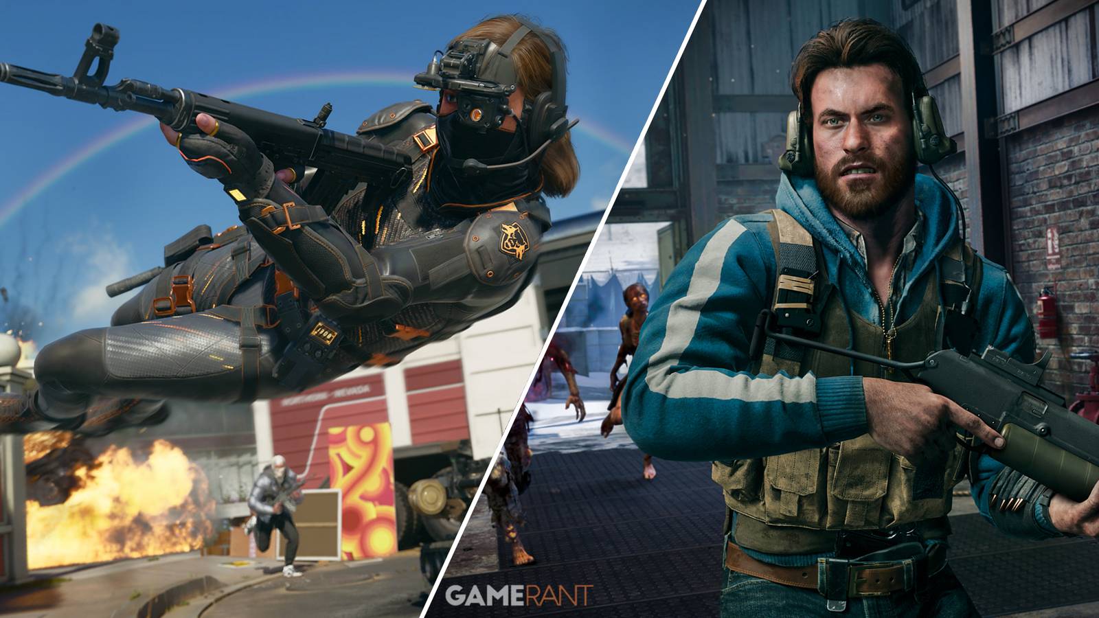 Screenshot showcasing Nuketown and Infected gameplay in Black Ops 6