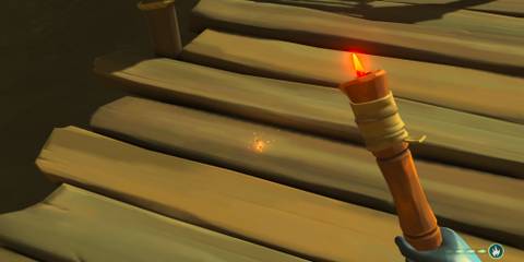 Black Powder Dart and Blowpipe weapon in Sea of Thieves