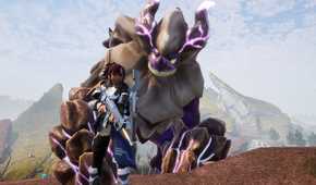 Screenshot showcasing Blazamut Ryu in Palworld