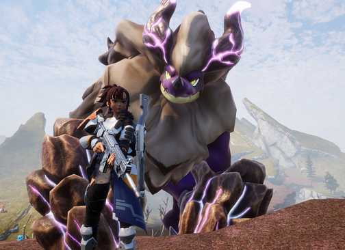 Screenshot showcasing Blazamut Ryu in Palworld