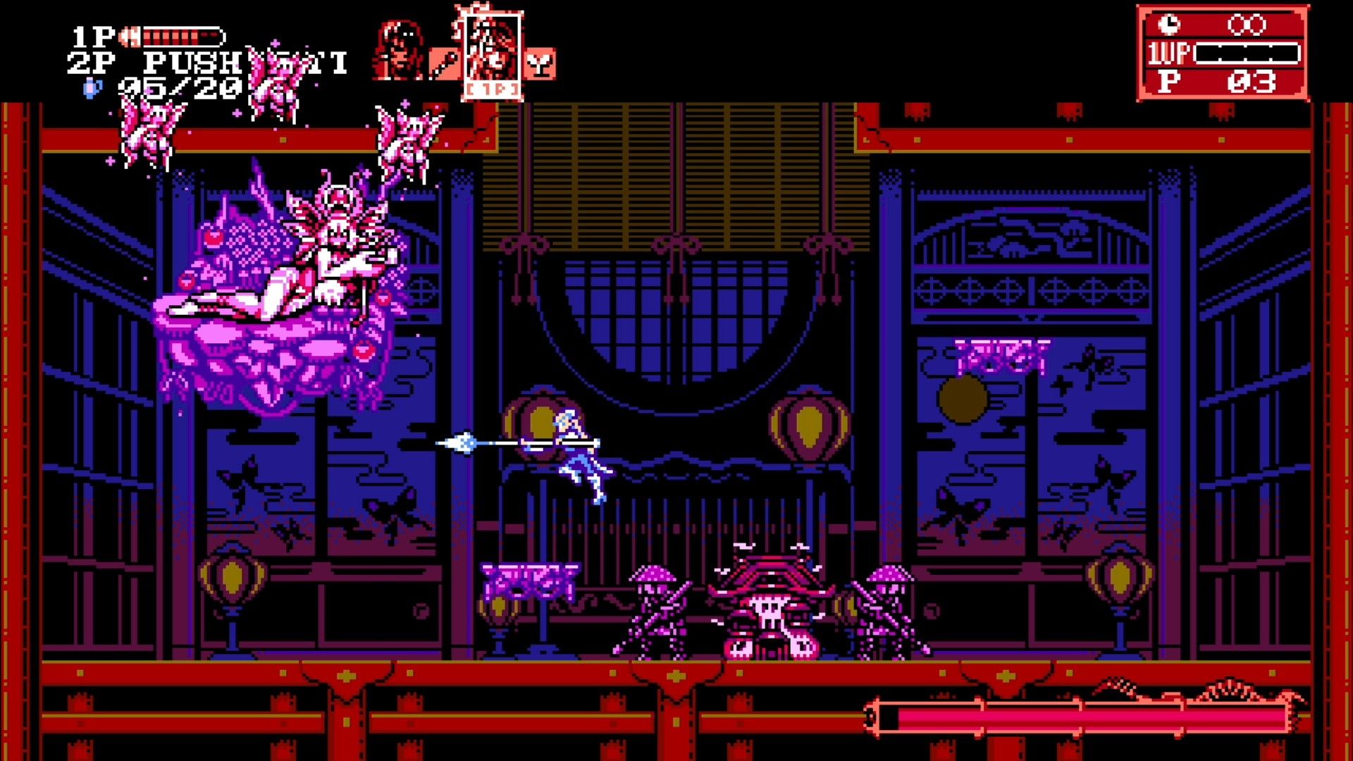 Bloodstained Curse of the Moon 2 trailer screenshot