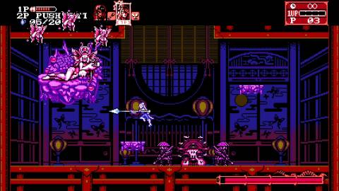 Bloodstained Curse of the Moon 2 trailer screenshot