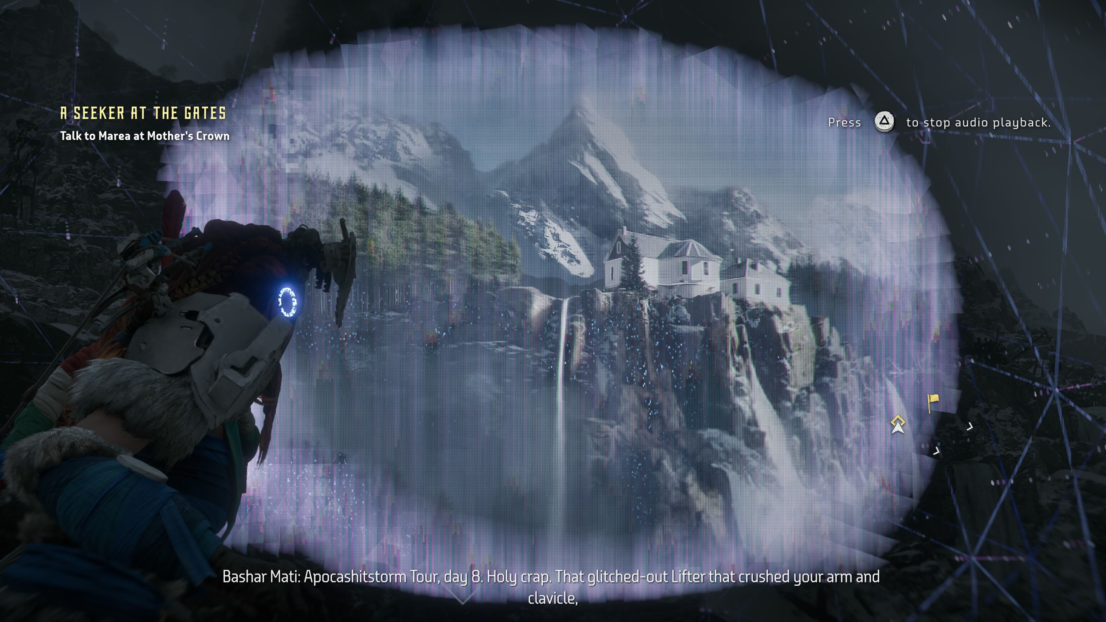 The Bridal Veil Falls Datapoint from Horizon: Zero Dawn