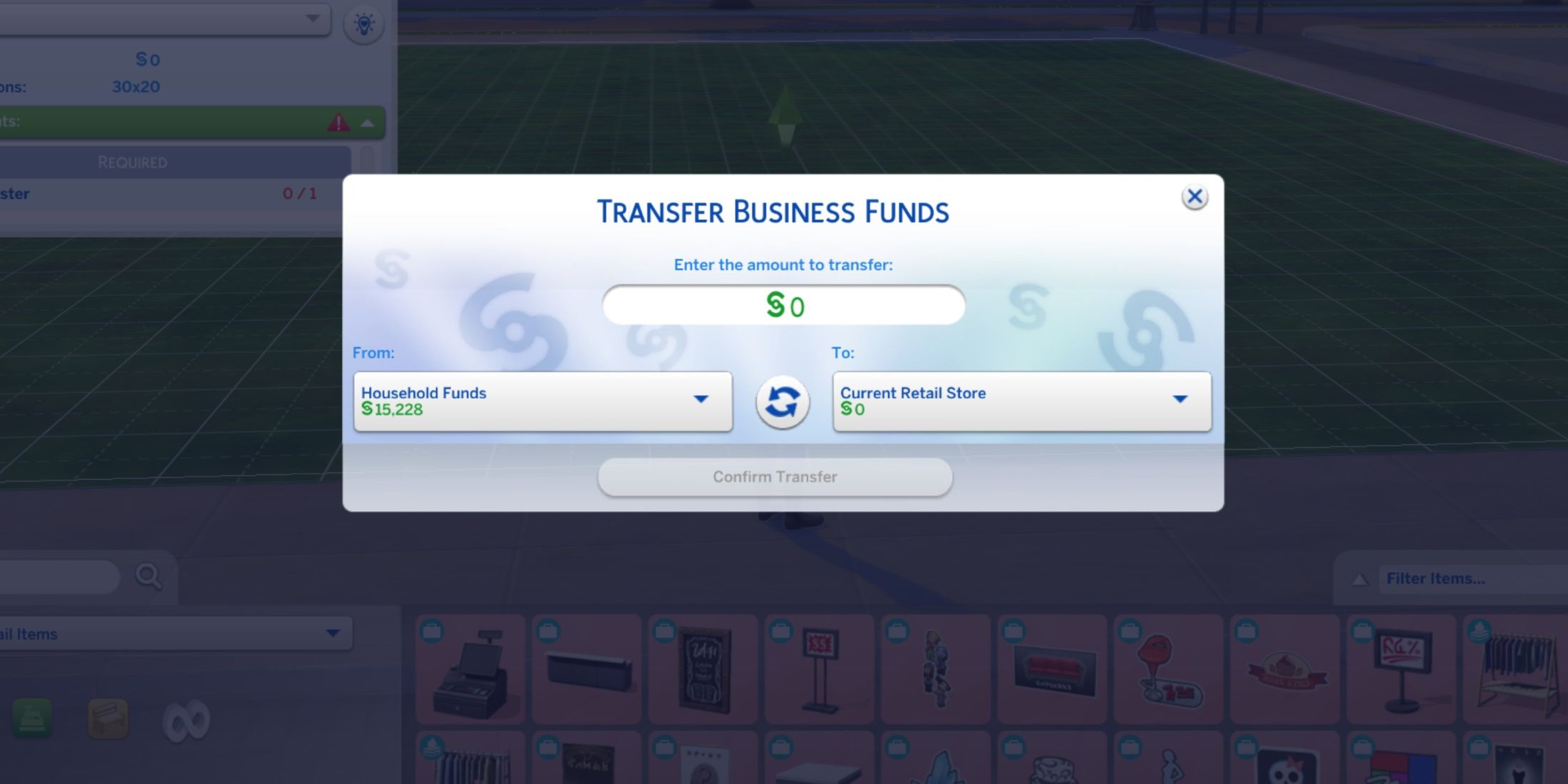 How to Transfer Business Funds in The Sims 4