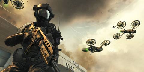 Call of Duty Fan Takes Photo With Games