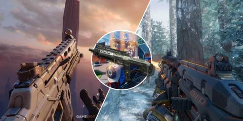 Split-image showcasing the VMP, the Kuda, and the Man-O-War in Black Ops 3