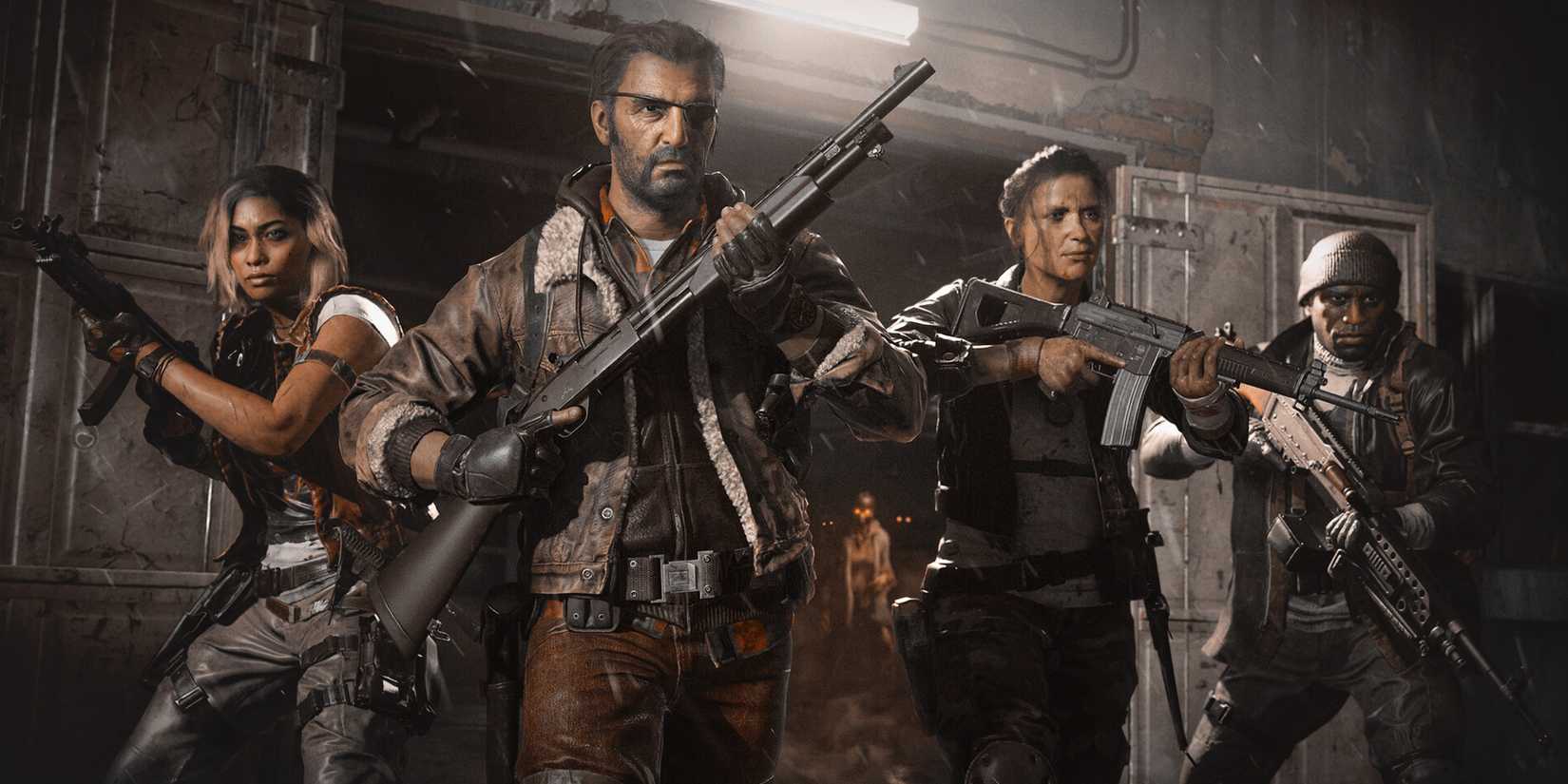 Call of Duty Black Ops 6 Zombies crew orange hue edit