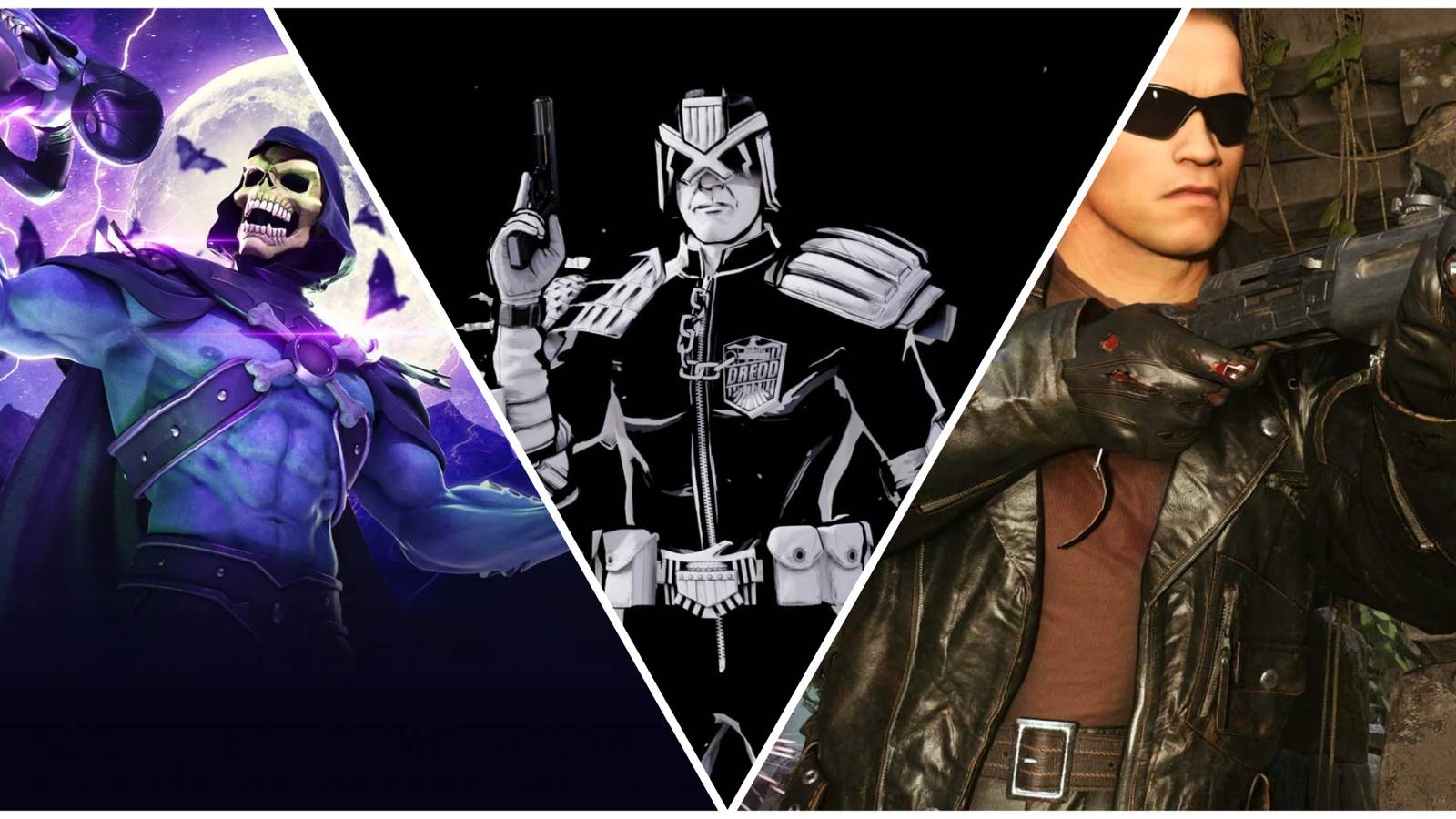 Call of Duty Skeletor, Judge Dredd, T-800 Terminator