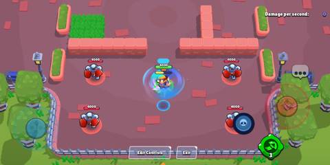 Carl using his super in Brawl Stars