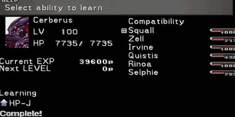 cerberus stat screen