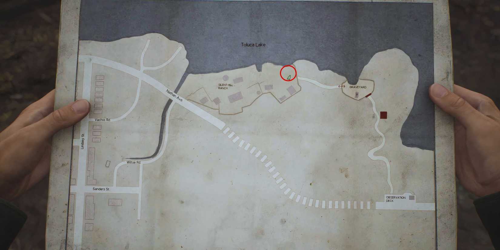 Chainsaw Location Near Silent Hill Ranch in Silent Hill 2 Remake