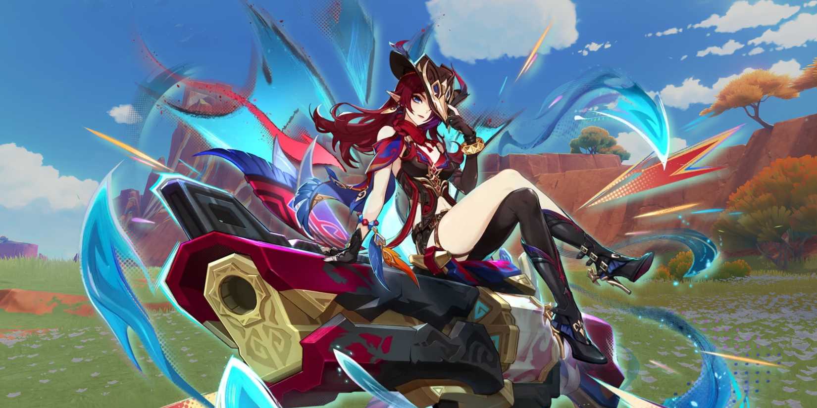 Chasca Splash Art Natlan Genshin Impact