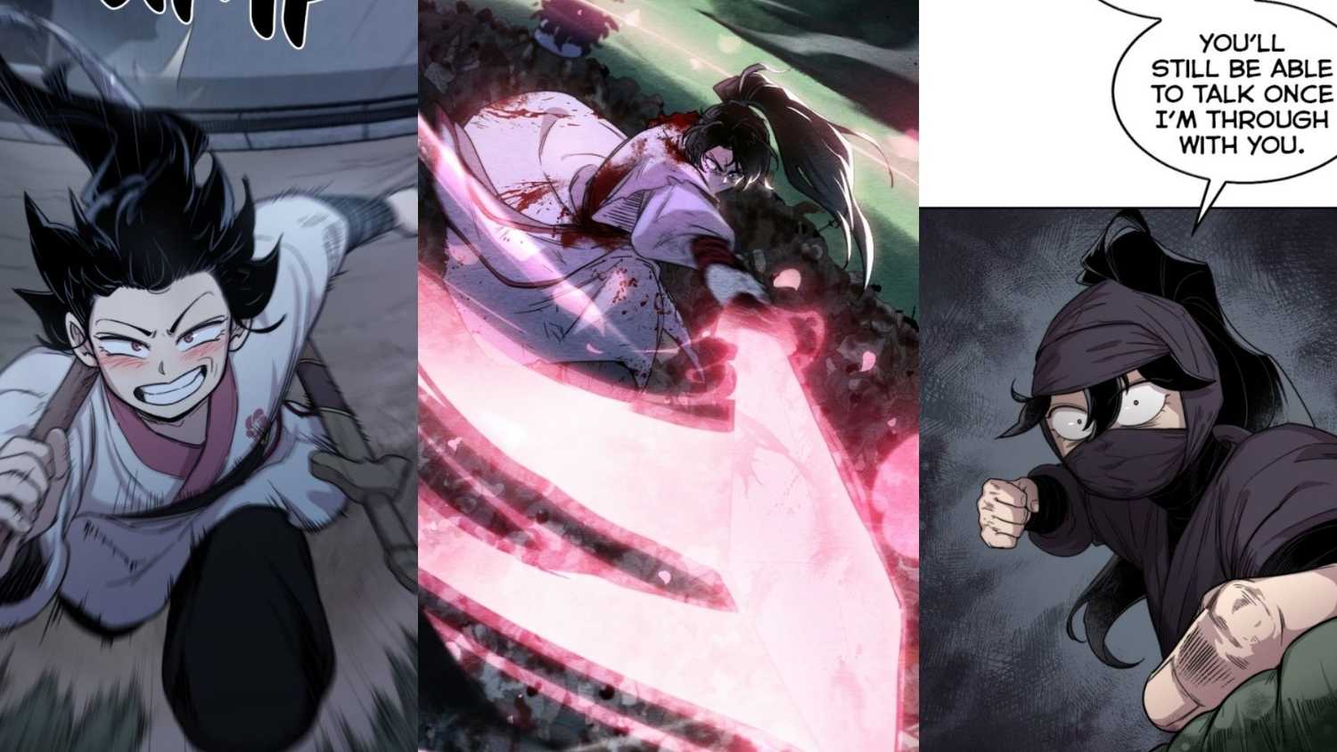 Cheongmyeong em combate elegante