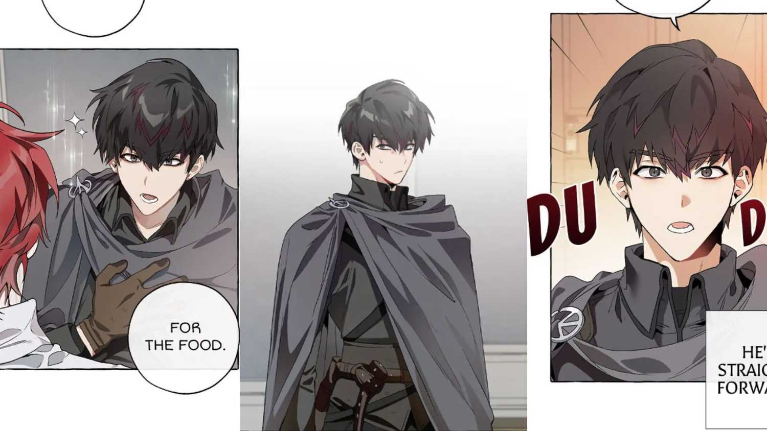 チェ・ハンが剣を構える場面