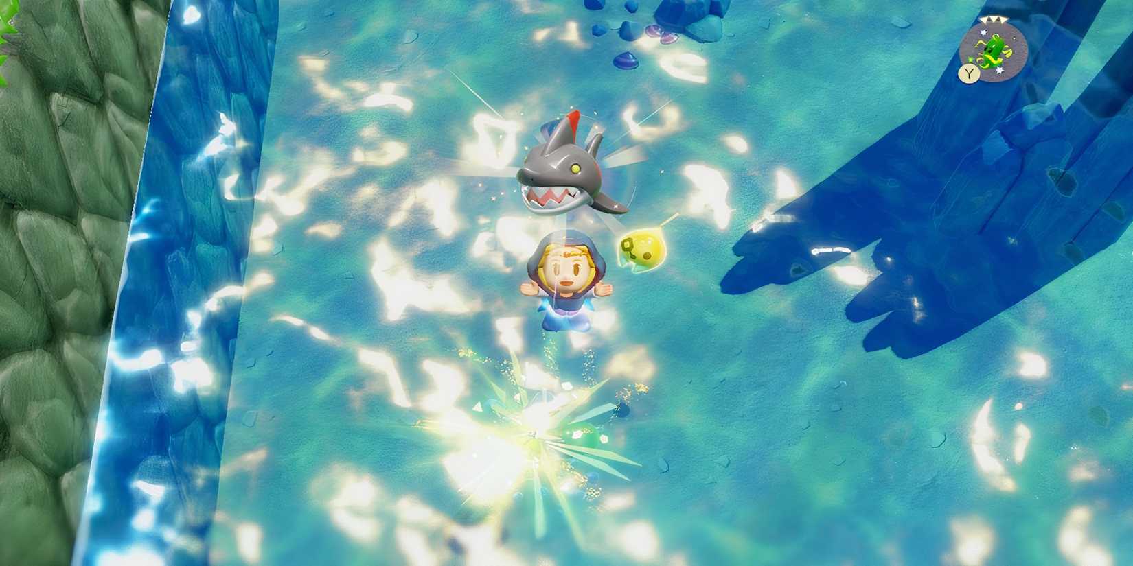 Chompfin Echo in The Legend of Zelda Echoes of Wisdom