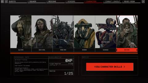 Choosing the Right Character in The Forever Winter - Bag Man