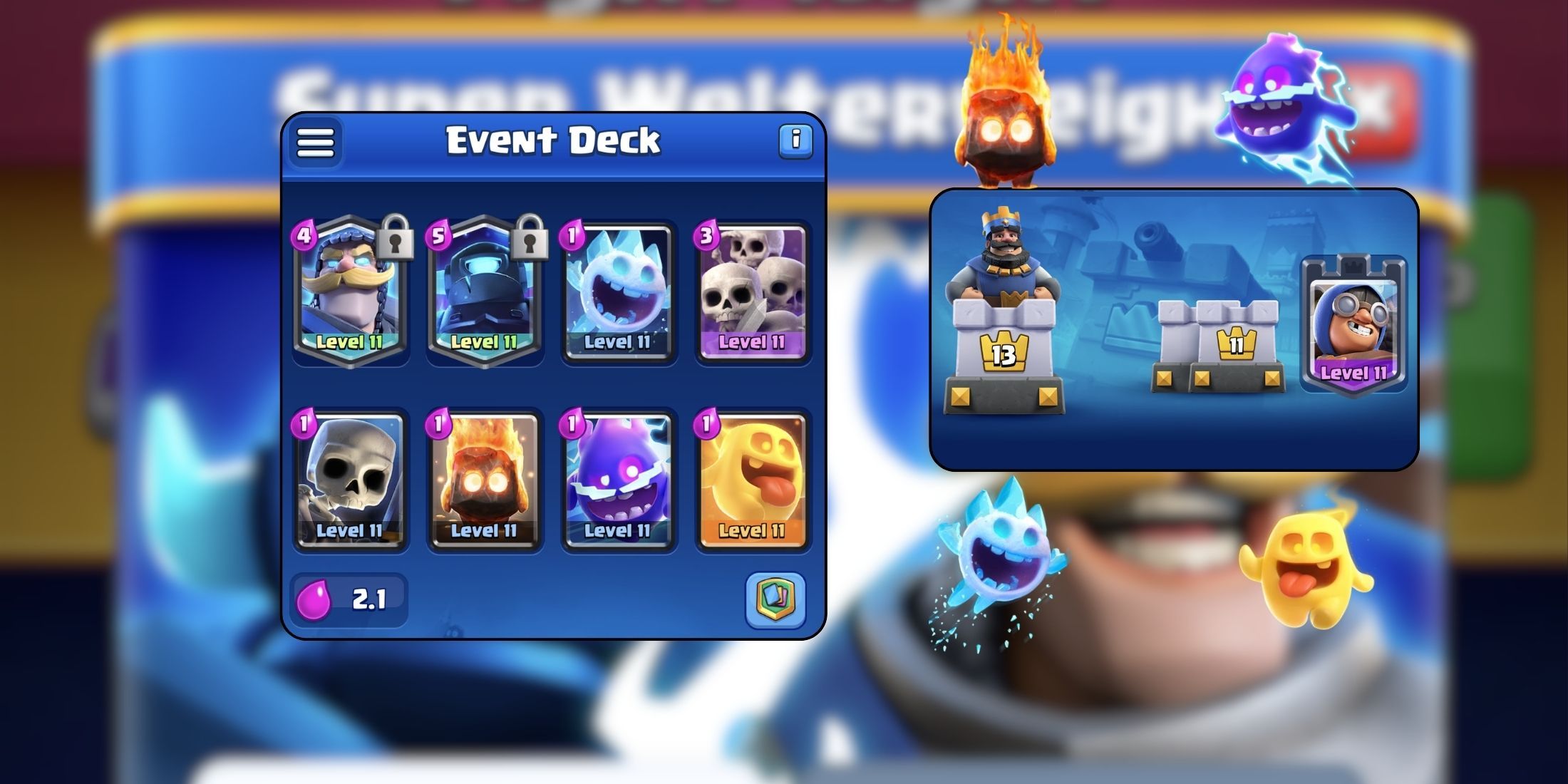 Clash Royale: Best Decks for Super Welterweight Event