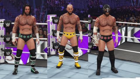 CM Punk Three Different Versions